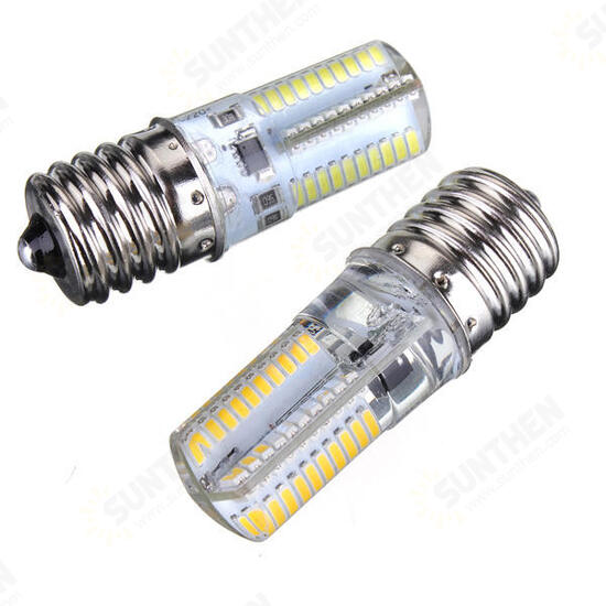 Dimmable E17 3W White/Warm White 3014SMD LED Bulb Silicone 110-120V