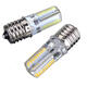 Dimmable E17 3W White/Warm White 3014SMD LED Bulb Silicone 110-120V