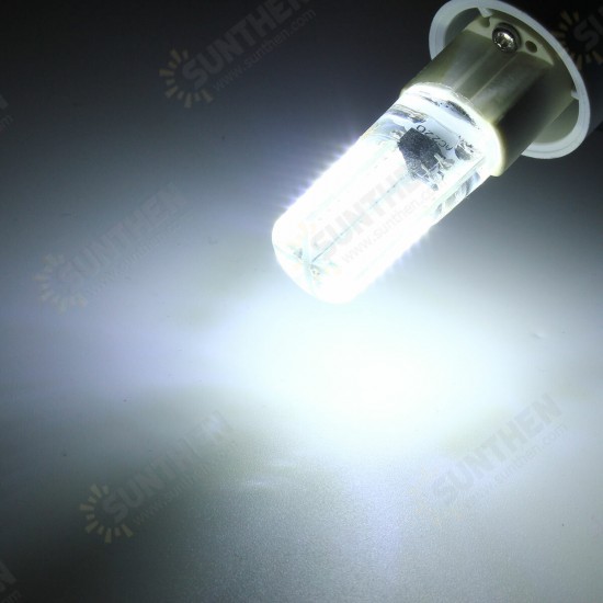 Dimmable E17 E11 E12 BA15D G4 G8 G9 3W 72 SMD 4014 LED Warm White White Corn Bulb Light AC220V