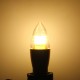 Dimmable E27 E14 E12 7W 60 SMD 3014 LED Pure White Warm White Candle Light Lamp Bulb AC110V