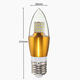 Dimmable E27 E14 E12 7W 60 SMD 3014 LED Pure White Warm White Candle Light Lamp Bulb AC110V