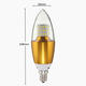 Dimmable E27 E14 E12 7W 60 SMD 3014 LED Pure White Warm White Candle Light Lamp Bulb AC110V Dimmable E27 E14 E12 7W 60 SMD 3014 LED Pure White Warm White Candle Light Lamp Bulb AC110V
