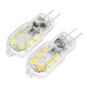 Dimmable G4 2W SMD2835 Warm White Pure White 12 LED Light Bulb DC12V