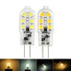 Dimmable G4 2W SMD2835 Warm White Pure White 12 LED Light Bulb DC12V