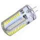 Dimmable G4 3W White/Warm White 3014SMD LED Bulb Silicone 110-120V