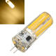 Dimmable G4 G9 5W Silicone Warm White Pure White LED COB Light Bulb Chandelier Lamp AC220V