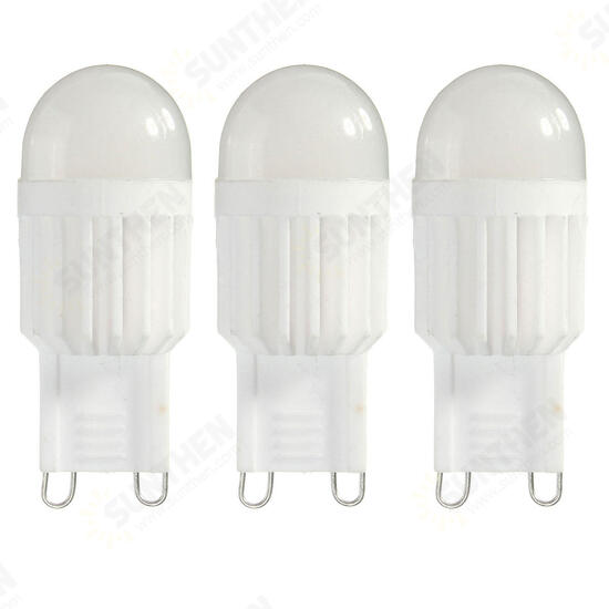 Dimmable G9 2.5W 230Lm Ceramics LED COB Warm White Natural White Light Lamp Bulb AC110V/220V Dimmable G9 2.5W 230Lm Ceramics LED COB Warm White Natural White Light Lamp Bulb AC110V/220V