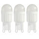 Dimmable G9 2.5W 230Lm Ceramics LED COB Warm White Natural White Light Lamp Bulb AC110V/220V