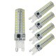 Dimmable G9 5W 72 SMD 2835 370Lm LED Ceramics Cover Corn Bulb AC 110V