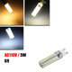 Dimmable G9 5W 72 SMD 2835 370Lm LED Ceramics Cover Corn Bulb AC 110V