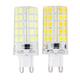 Dimmable G9 7W SMD 5730 LED Corn Light Bulb Replace Chandelier Lamp AC110/220V