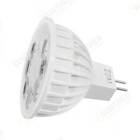 Dimmable MR16 4W RGBCCT LED Spot Lightt Lamp Bulb for Home AC/DC12V