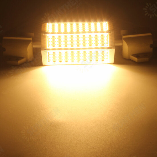 Dimmable R7S 118mm 15W 120 SMD 4014 LED Warm White Pure White Light Lamp Bulb AC220V/110V