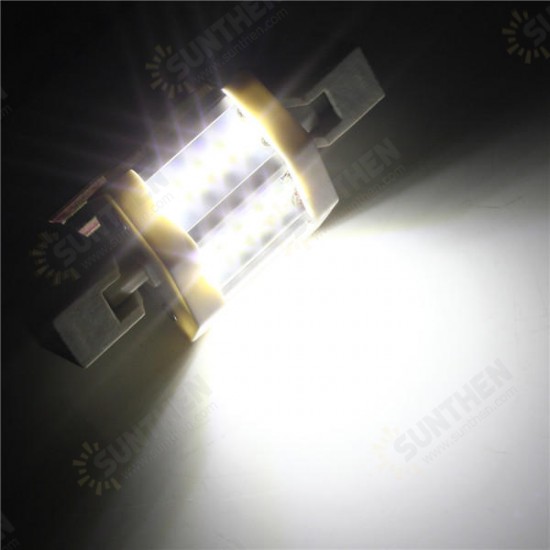 Dimmable R7S 5W 78mm 12 LEDs AC 220V White/Warm White LED Light Bulb