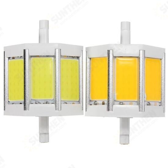 Dimmable R7S 78MM 10W COB SMD White/Warmwhite LED Flood Light Spot Corn light Lamp Bulb AC 85-265V