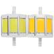 Dimmable R7S 78MM 10W COB SMD White/Warmwhite LED Flood Light Spot Corn light Lamp Bulb AC 85-265V