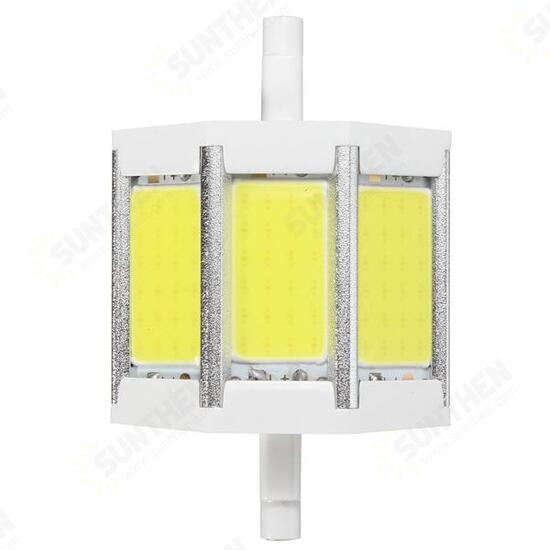 Dimmable R7S 78MM 10W COB SMD White/Warmwhite LED Flood Light Spot Corn light Lamp Bulb AC 85-265V