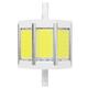 Dimmable R7S 78MM 10W COB SMD White/Warmwhite LED Flood Light Spot Corn light Lamp Bulb AC 85-265V