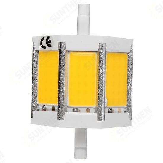 Dimmable R7S 78MM 10W COB SMD White/Warmwhite LED Flood Light Spot Corn light Lamp Bulb AC 85-265V