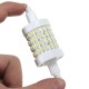 Dimmable R7S 78mm 5W 72 SMD 4014 350Lm Pure White Warm White LED Corn Light Bulb AC85-265V