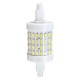 Dimmable R7S 78mm 5W 72 SMD 4014 350Lm Pure White Warm White LED Corn Light Bulb AC85-265V