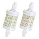 Dimmable R7S 78mm 5W 72 SMD 4014 350Lm Pure White Warm White LED Corn Light Bulb AC85-265V