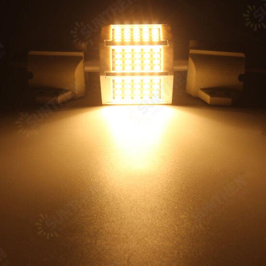 Dimmable R7S 78mm 8W 60 SMD 4014 LED Black Plate Warm White White Lamp Light Bulb AC220V/AC110V