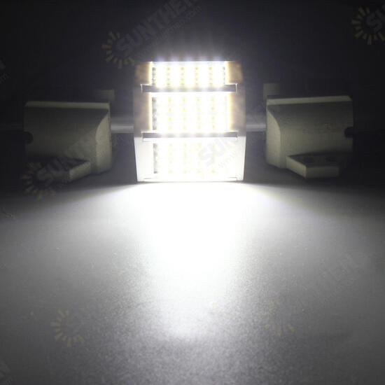 Dimmable R7S 78mm 8W 60 SMD 4014 LED Black Plate Warm White White Lamp Light Bulb AC220V/AC110V