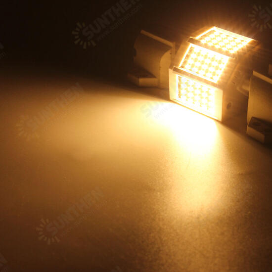 Dimmable R7S 78mm 8W 60 SMD 4014 LED Black Plate Warm White White Lamp Light Bulb AC220V/AC110V