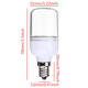 E12 150LM 2W White/Warmwhite 9 SMD 5630 LED Corn Bulb Spot Lightt 110V