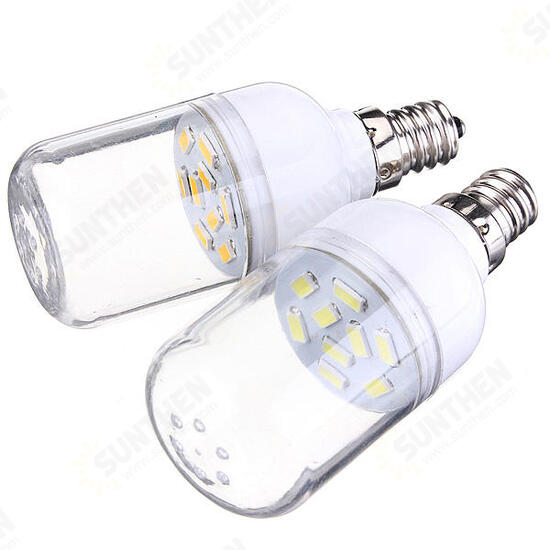 E12 150LM 2W White/Warmwhite 9 SMD 5630 LED Corn Bulb Spot Lightt 110V