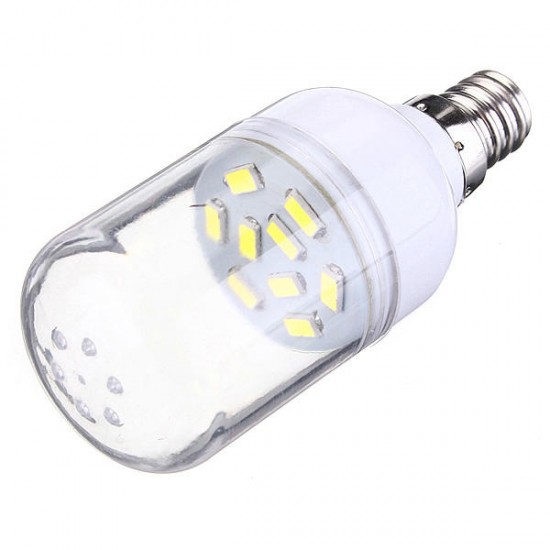 E12 150LM 2W White/Warmwhite 9 SMD 5630 LED Corn Bulb Spot Lightt 110V