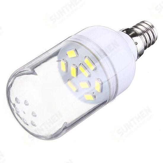 E12 150LM 2W White/Warmwhite 9 SMD 5630 LED Corn Bulb Spot Lightt 110V