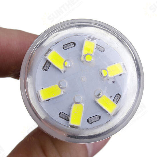 E12 3.5W 5730 SMD 30LED Corn Bulb 360° Pure White Warm White Indoor Lighting AC110V