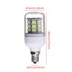 E12 3.5W 5730 SMD 30LED Corn Bulb 360° Pure White Warm White Indoor Lighting AC110V