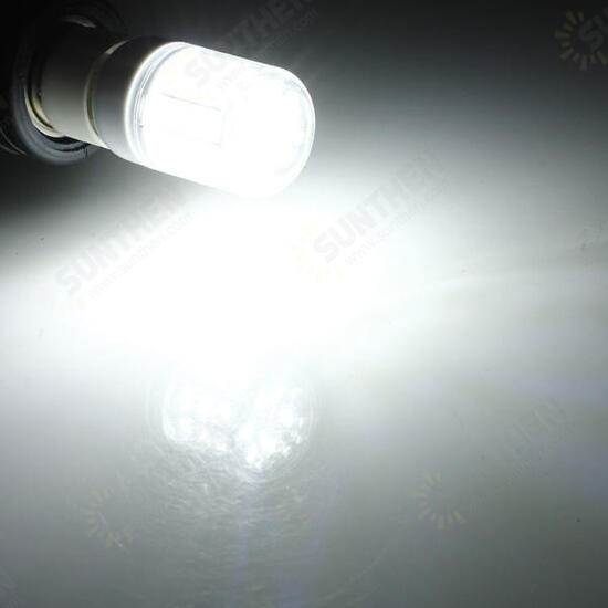 E12 3.5W 5730 SMD 30LED Corn Bulb 360° Pure White Warm White Indoor Lighting AC110V