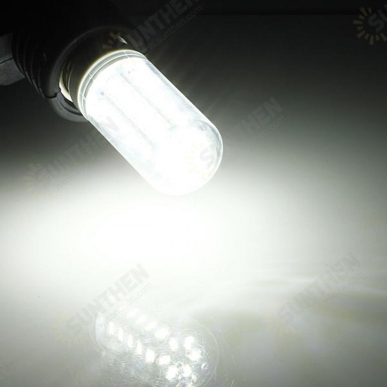 E12 7W 650LM White/Warm White 5730 SMD 36 LED Corn Light Bulb 110V