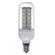 E12 7W 650LM White/Warm White 5730 SMD 36 LED Corn Light Bulb 110V