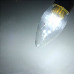 E12/E14/E27 3W Non-Dimmable LED Candle Golden Light Bulb White/Warm White 85-265V E12/E14/E27 3W Non-Dimmable LED Candle Golden Light Bulb White/Warm White 85-265V