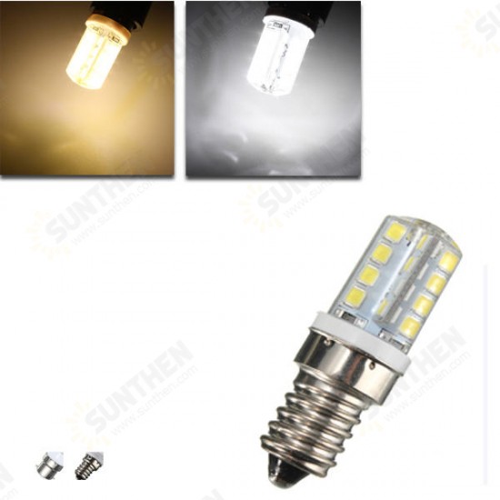 E14 B15 E12 3.5W 200LM SMD2835 32 LED Corn Bulb Household Light White Warm White AC 220V