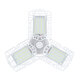 E26 60W 120LED Garage Light Bulb Foldable Fan Industrial Workshop Ceiling Lamp 85-265V