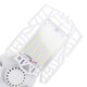 E26 60W 120LED Garage Light Bulb Foldable Fan Industrial Workshop Ceiling Lamp 85-265V