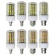 E27 E12 E14 B22 12W 140 SMD 5730 Fireproof Shade LED Warm White White Cover Corn Bulb AC220V