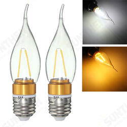 E27 E14 E12 B22 B15 2W LED Filament Edison Plastic&Aluminum Pure White Warm White Light Bulb AC220V E27 E14 E12 B22 B15 2W LED Filament Edison Plastic&Aluminum Pure White Warm White Light Bulb AC220V