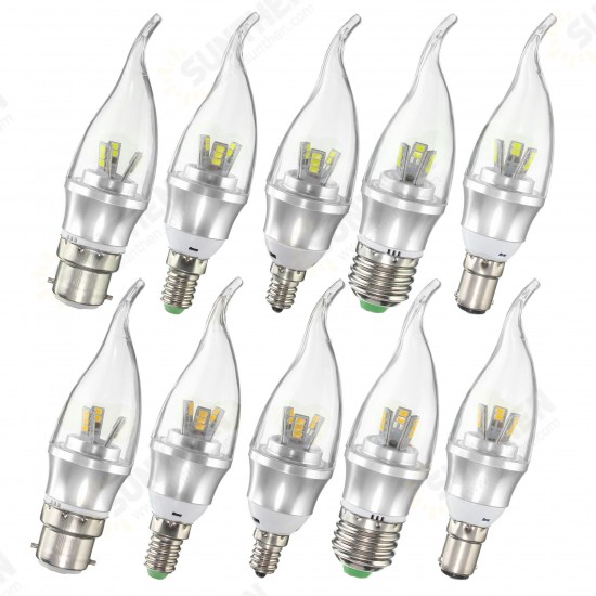 E27 E14 E12 B22 B15 3W LED Pure White Warm White 15 SMD 2835 LED Candle Light Lamp Bulb AC85-265V E27 E14 E12 B22 B15 3W LED Pure White Warm White 15 SMD 2835 LED Candle Light Lamp Bulb AC85-265V