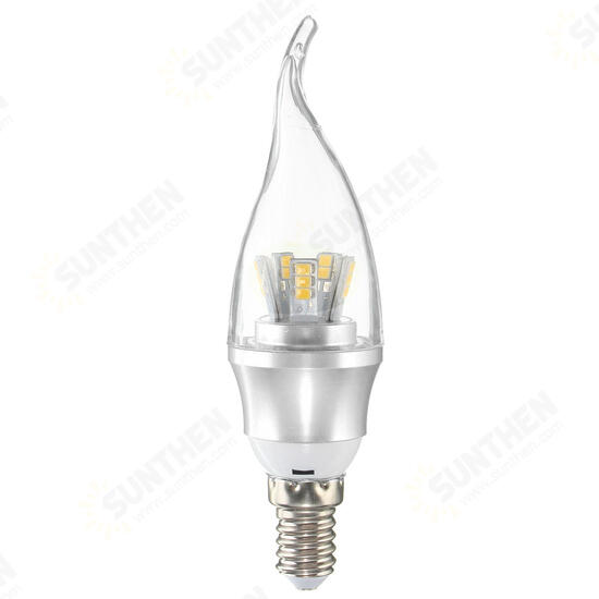 E27 E14 E12 B22 B15 6W 25 SMD 2835 LED Pure White Warm White Filament Light Lamp Bulb AC85-265V