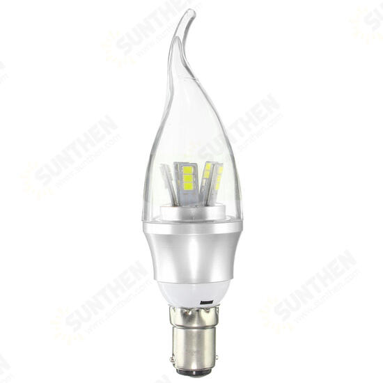 E27 E14 E12 B22 B15 6W 25 SMD 2835 LED Pure White Warm White Filament Light Lamp Bulb AC85-265V