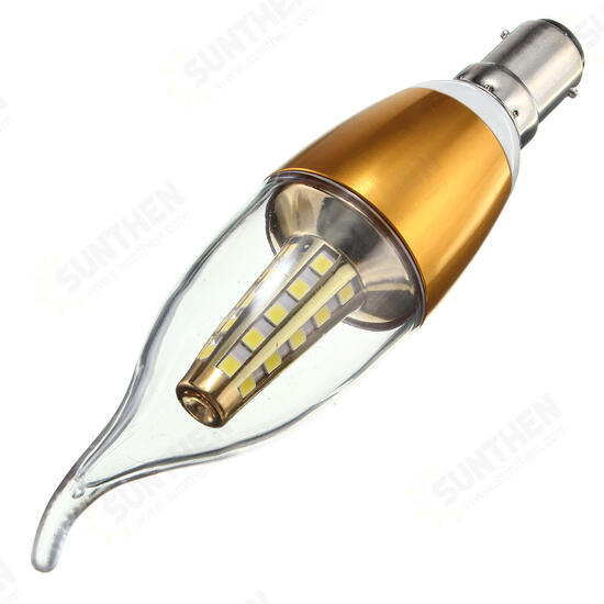 E27 E14 E12 B22 B15 6W 35 SMD 2835 LED Pura White Warm White Light Lamp Bulb AC85-265V