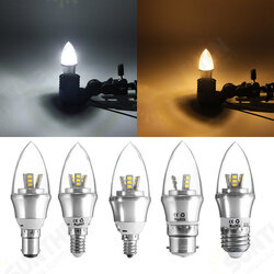 E27/E14/E12/B22/B15 Dimmable LED Bulb 3W SMD 2835 Chandelier Candle Light Lamp AC 220V E27/E14/E12/B22/B15 Dimmable LED Bulb 3W SMD 2835 Chandelier Candle Light Lamp AC 220V