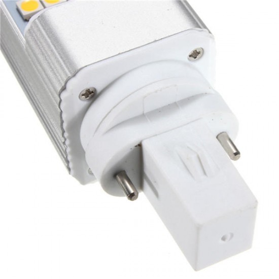 G23 12W 60 SMD 5050 LED Light Non-Dimmable Warm White/White Bulb 85-265V